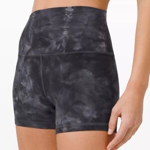 Lululemon Align™ High-Rise Shorts 6" Inseam Diamond Dye